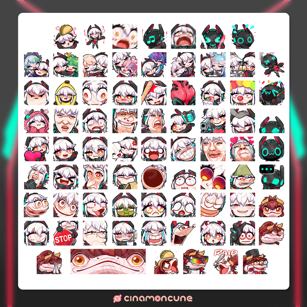 Zentreya VShojo Emotes Zentreya VShojo Emotes